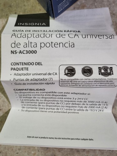 Insignia Universal Power Adapter - Picture 14 of 14