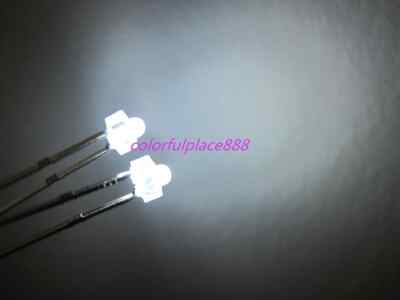 #ad 1.8mm Diffused LED Red Yellow Blue Green White Orange Warm White Leds Diode Lamp $175.00