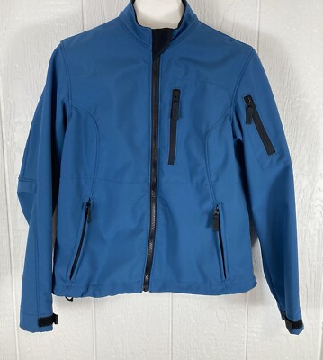 Kitanica Bug Fleece Full Zip Jacket Water Resistant Womens XL Blue