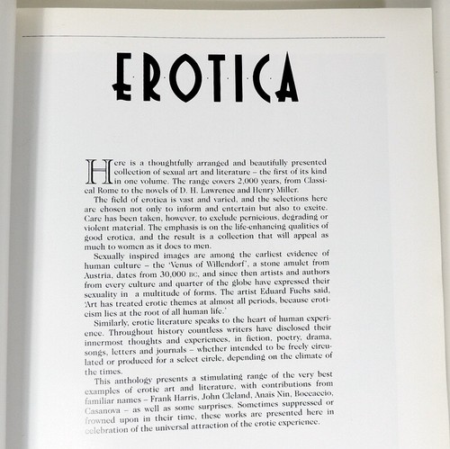 Erotica I, II, III ~Illustrated Anthology Sexual Art & Literature~Hill & Wallace - Picture 3 of 10