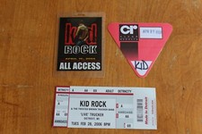 Kid Rock  - Lot # 3 Backstage Pass - 2 Passes + 1 Ticket - FREE SHIPPING