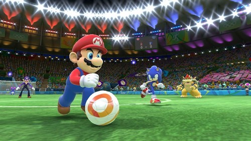 Mario & Sonic AT Rio Olympic Wii Remote Control Plus Set (Aka Shi) - Wii U New - Picture 8 of 12