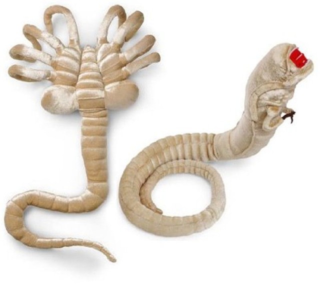 alien facehugger plush