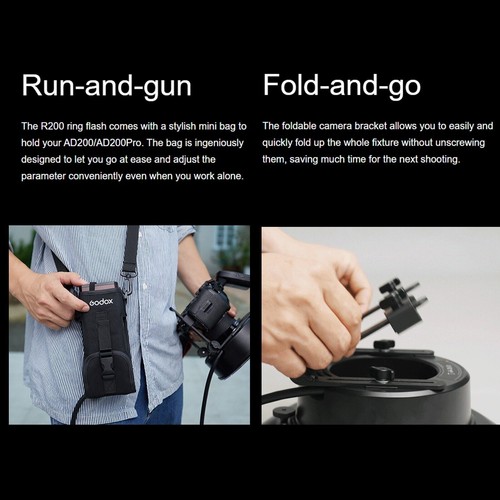 Godox R200 Ring Flash Head + X2T-S Trigger 200Ws Macro Speedlight for Cameras AU - Picture 9 of 12