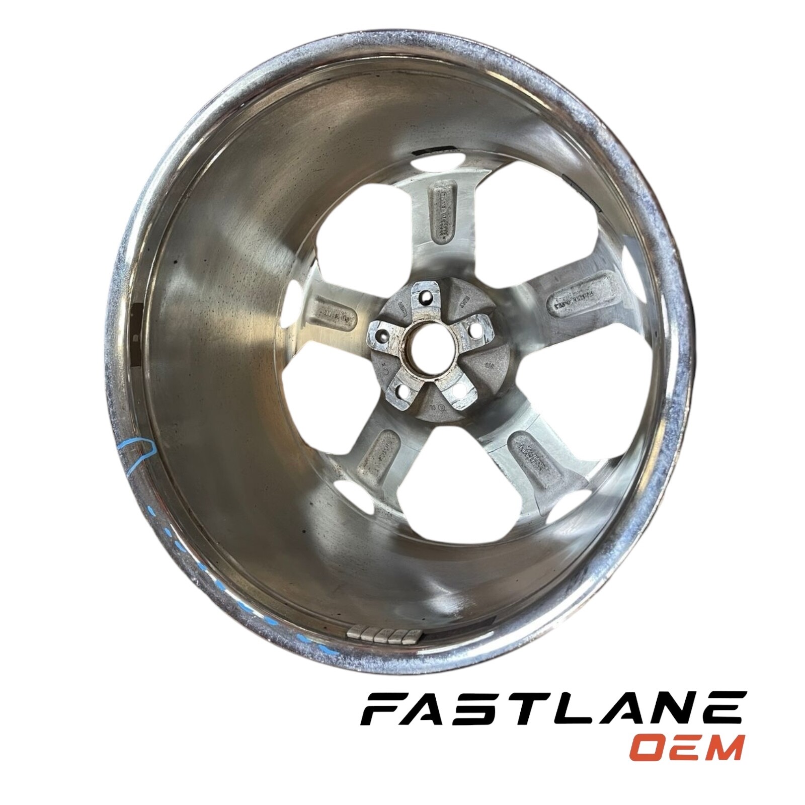 2003-2013 LAMBORGHINI GALLARDO RR ALLOY WHEEL RIM 19"X11J DAMAGED OEM 400601025A