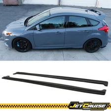 Fits 13-18 Ford Focus ST & 16-18 Focus RS Side Skirts Extension Rocker Panel PU