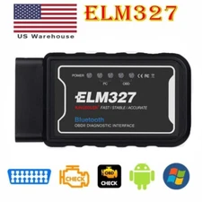 ELM327 V1.5 Bluetooth OBD2 Car Diagnostic Scanner Auto Fault Code Reader Tool