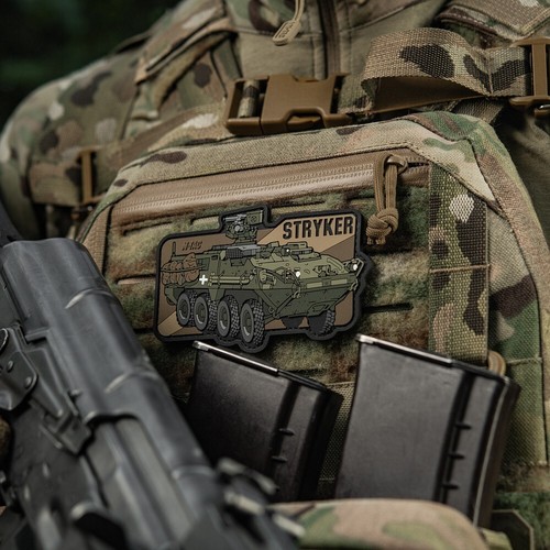 Ukrainian STRYKER Morale Patch ARMY MILITARY Tactical PVC 3D - 第 4/9 張圖片