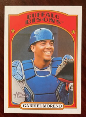 GABRIEL MORENO - 2021 Topps Heritage Minor League #144    FS  Qty