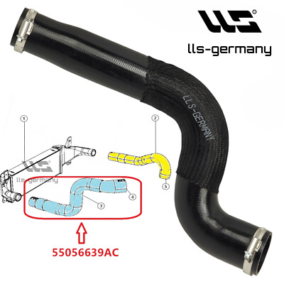 Turboschlauch Ladeluftschlauch für JEEP WRANGLER III (JK) 2.8 CRD 55056640AC