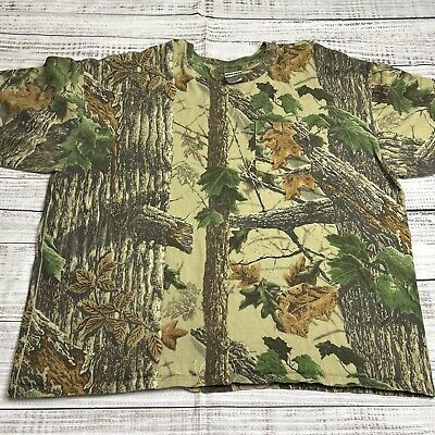 Vintage Jerzees Outdoors 3X Realtree Camo Long Sleeve Shirt Vintage Jerzees Outdoors 3X Realtree Camo Long Sleeve Shirt