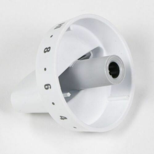 Knob White Compatible with Frigidaire Gas Range 316442512 PS2332410 AP4327159 - Picture 3 of 3