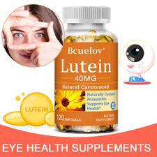 Natural carotene soft capsules-maintain eye health-visual fatigue-120 capsules