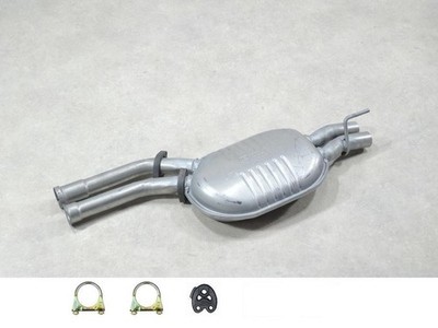 Mitteltopf Neu für Mercedes Benz E Klasse W210 E430 E320 +4matic Auspuff Anbaut.