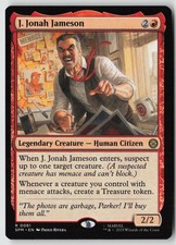 Ｊ・ジョナ・ジェイムソン/J. Jonah Jameson【ボーダーレス】 J. Jonah Jameson #81 Prices | Magic Marvel Spider-Man | Magic Cards