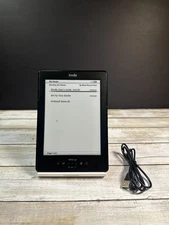 Amazon Kindle (4th Gen.) D01100 - 2GB - Wi-Fi - 6" eReader - Works!!! Read!