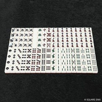 ドマ式麻雀牌　FINAL FANTASY XIV Pre-Order] FINAL FANTASY XIV: DOMAN MAHJONG TILES / MAT