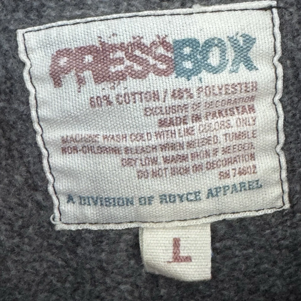 South Carolina Gamecocks NCAA Press Box Ladies Charcoal Hoodie Medium - Image 4 of 4