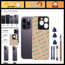 iPhone 14 Pro Max Back Glass Replacement Panel with Adhesive  Repair Toolkit -