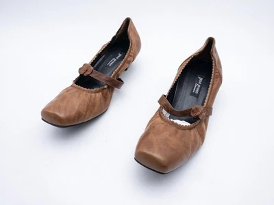 Paul Green Escarpins Femmes Talon Schuh Chaussure Basse Marron Taille 41 Eu Art - Photo 1/4