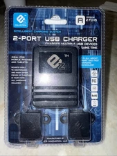 ICS Innovation 2-Port USB Charger Mountable Nightstand Bedside Charging Station