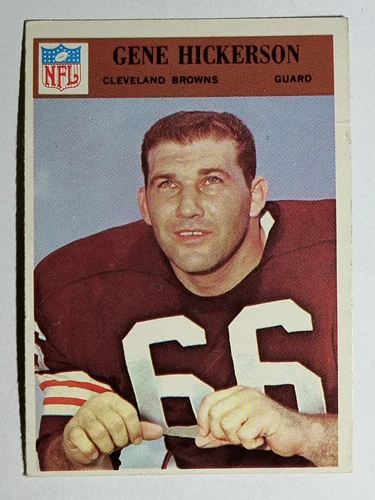 1966 Philadelphia #45 Gene Hickerson RC (VG)