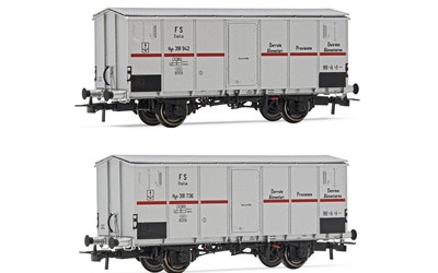 RIVAROSSI HR6582 WAGON A PAROIS COULISSANTES TYPE Habils TRENITALIA FS RIVAROSSI HR6582 WAGON A PAROIS COULISSANTES TYPE Habils TRENITALIA FS