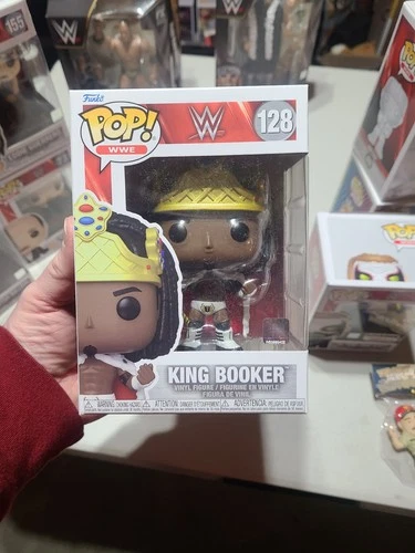 Funko Pop! Vinyl: Wrestling WWE - King Booker #128 Booker T Figure