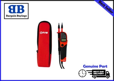 TIS 851 Elektrische Spannung & Durchgang AC/DC LED Stromkreis 2-polig Tester & Koffer