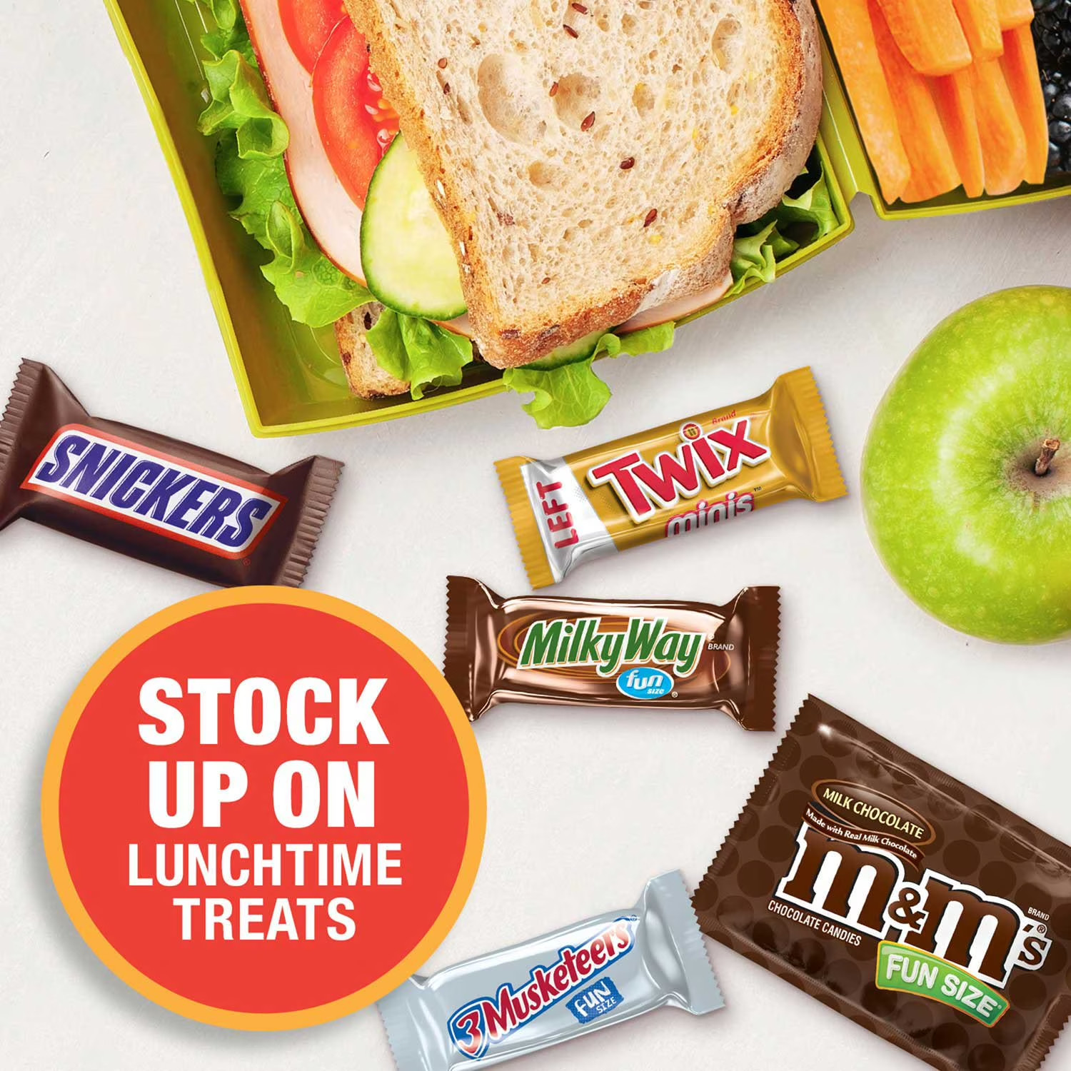 Mars Chocolate Variety Pack 145 Ct Snickers Twix Milky Way 3 Musketeers M&M’s