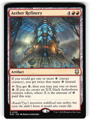 Aether Refinery #106 (NM) (Non-Foil) (R) (M3C) Magic MTG