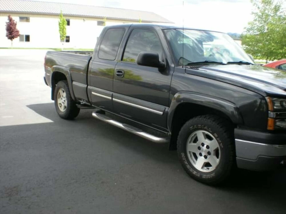 Chevrolet Silverado 1500 1999-2006 sistema de escape trasero Cat Flowmaster American T Foto 4 de 4