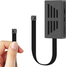 VHLTTYV Mini Video Camera 64GB 1080P Mini Portable Video Recorder