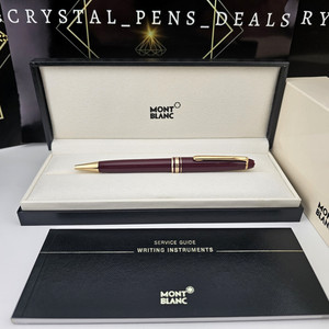 Montblanc Meisterstuck Burgundy | eBay