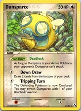 Dunsparce Uncommon Legend Maker 31/92 MP on eBay