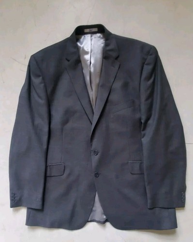 The Label Suit Mens UK Jkt 48 L Trs 40 L Regular Fit Slate Grey Pure Wool - Picture 2 of 20