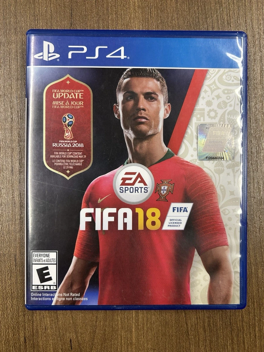 Sony PlayStation 4 Video Games FIFA 18 2018 Release Year for sale
