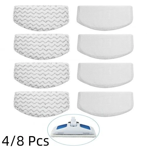 4/8X Pack 1940 Steam Mop Replacement Pads for Bissell Powerfresh 1806 1544 1440