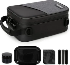 Smell Proof Bag with Combination Lock - Stash Box for Storage and Travel