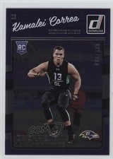 2016 Donruss Rookies Press Proof Silver 26/100 Kamalei Correa #323 0f8