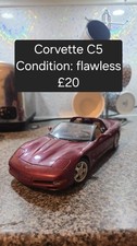 1/18 Scale Chevrolet Corvette C5 Die Cast Model