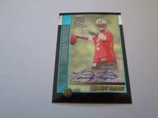 RANDY FASANI 2002 BOWMAN CHROME ON CARD AUTOGRAPHED ROOKIE CARD #229. rookie card picture