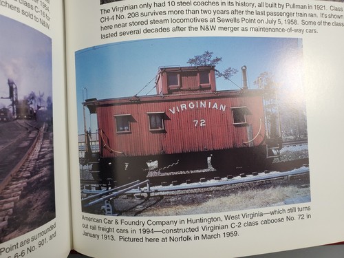 NORFOLK & WESTERN and Virginian Railways in Color by H. Reid - Picture 12 of 17
