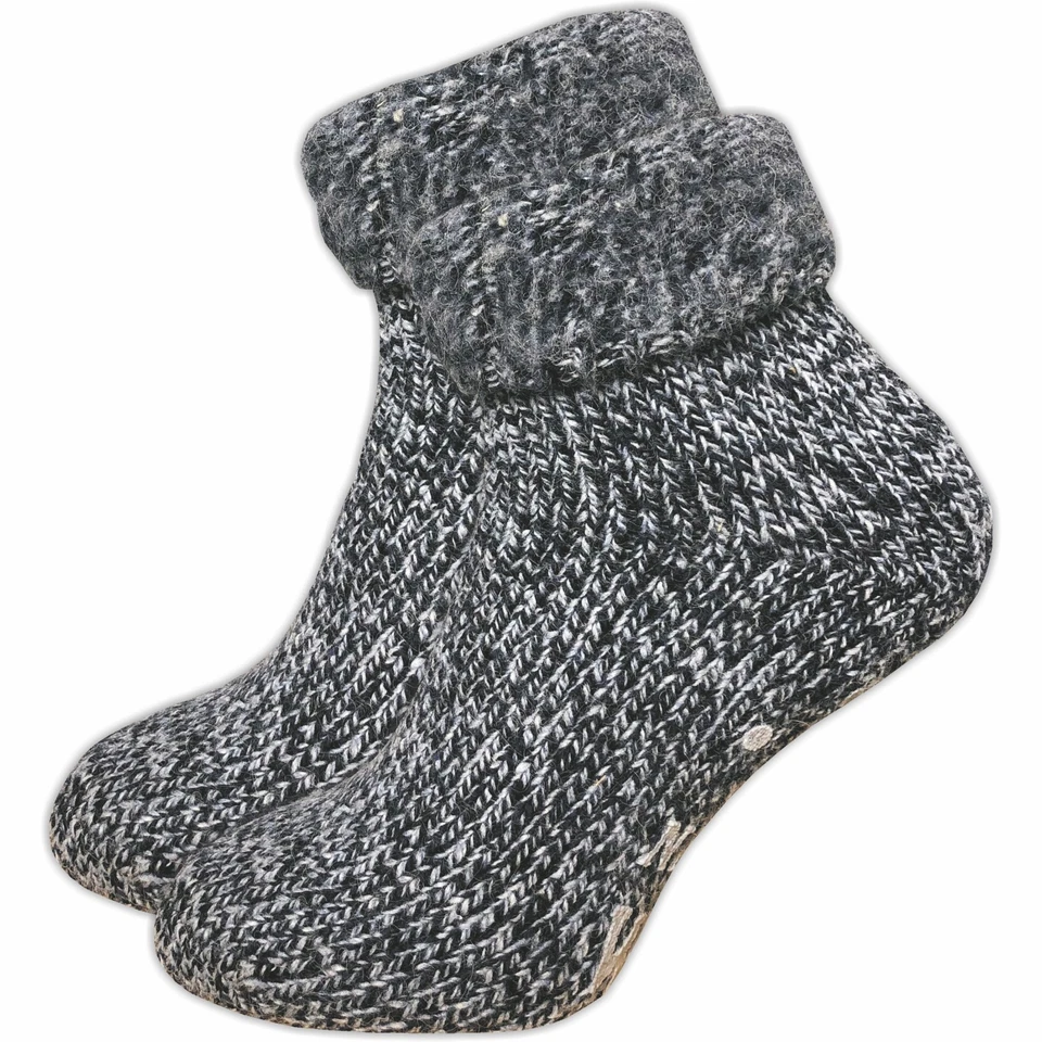 1 Paar Damen Stoppersocken | ABS Socken | Noppensocken | 70% Wolle - Bild 2 von 4