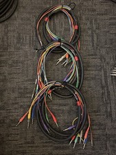 LOT of 3 HOSA Eight-Channel Hi-Definition Recording Snake 5' 1/4" TS to 1/4" TS