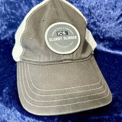 Slurry Slinger Snapback Hat - Adjustable ICS Portland, Oregon Gray/White Unisex