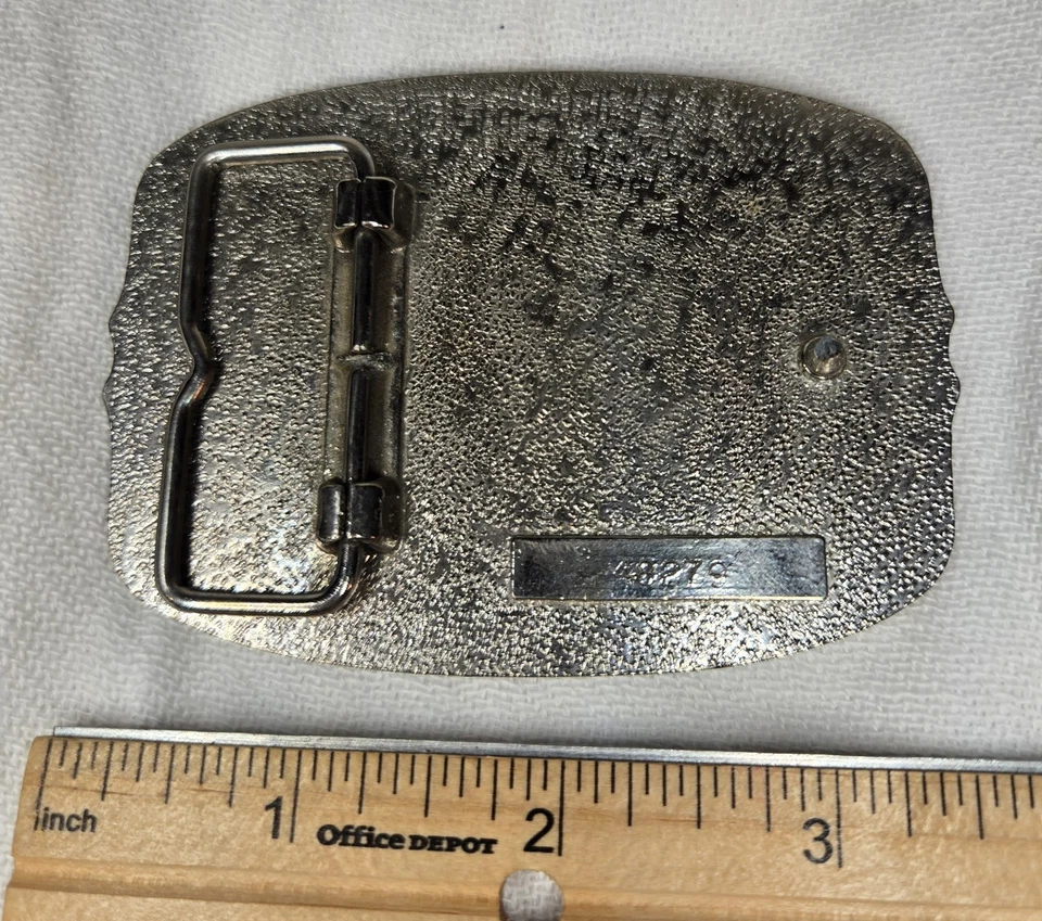 200 周年美国鹰皮带扣纯银 Layer24kt 金色 1982 — 第 2/3 张图片