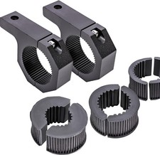 Off road light mounting bar clamp brackets