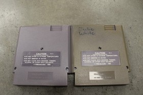 NINTENDO NES GAMES BURGER TIME & GHOSTBUSTERS 2 (HIP007964)