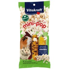 Vitakraft Mini Pop Microwave Popcorn Treat For Small Animals